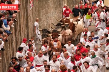 Sexto encierro de San Fermín 2025, en directo | Los toros de José Escolar protagonizan el sexto encierro