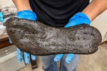 ¿Gigantes romanos? Hallados zapatos extragrandes cerca del Muro de Adriano