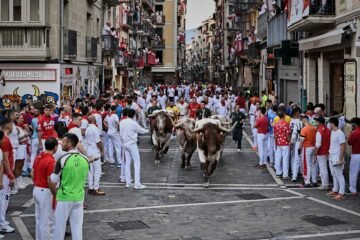 Sexto encierro de San Fermín