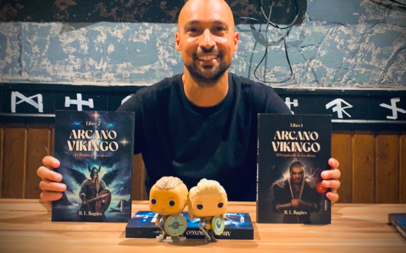 Rubén Lázaro Bagüés desata el poder de la mitología nórdica con su nueva novela de fantasía épica