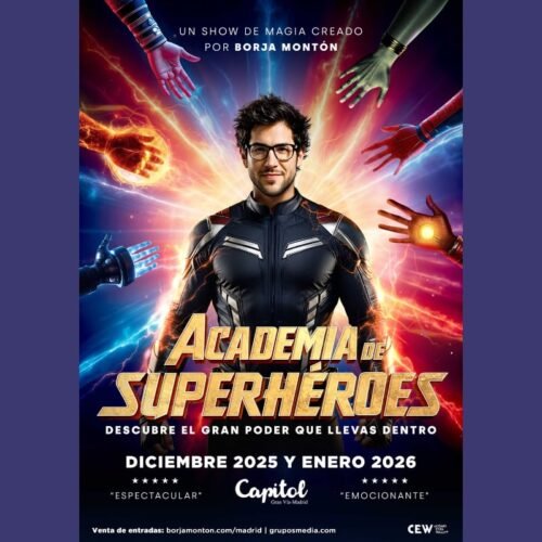 ‘Academia de superhéroes’ llega al Teatro Capitol