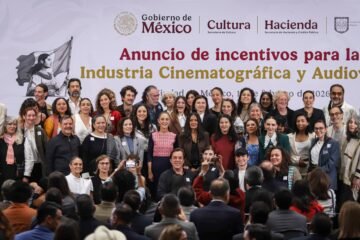 Sheinbaum presenta su plan de incentivos fiscales para el cine: “Queremos que se filme más en México”
