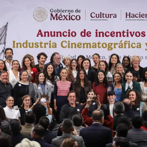 Sheinbaum presenta su plan de incentivos fiscales para el cine: “Queremos que se filme más en México”