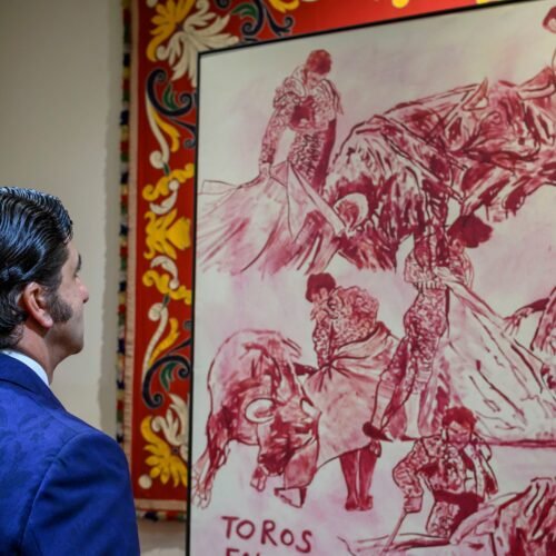El pintor checo Georg Dokoupil elige a Morante para anunciar la temporada taurina en Sevilla