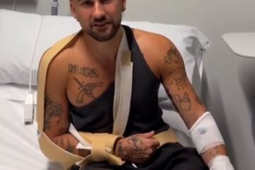 El mensaje de Dani Fernández desde el hospital tras sufrir una caída en su concierto de Valencia: “Me han dado malas noticias”