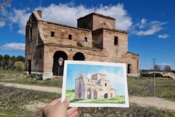 La iglesia en ruinas de Polvoranca, un ‘pueblo maldito’