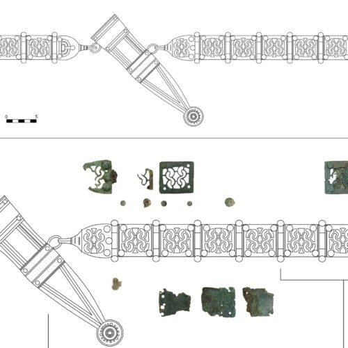 Hallado en una cueva asturiana el ‘padre’ de los cinturones que lucían los legionarios romanos