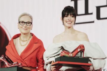 Miranda Priestly quedaría impresionada: los ‘looks’ de Meryl Streep y Anna Hathaway en la promoción de ‘El diablo viste de Prada’
