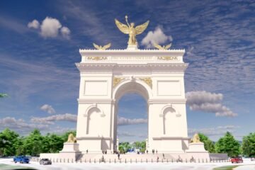 Así será el arco del triunfo que Trump quiere instalar en el centro de Washington