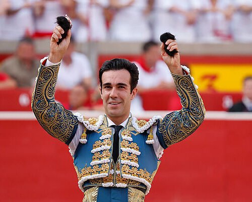 Tomás Rufo, tras su pleno de cuatro orejas en San Fermín: «He dejado de ser tímido delante de la cara del toro»