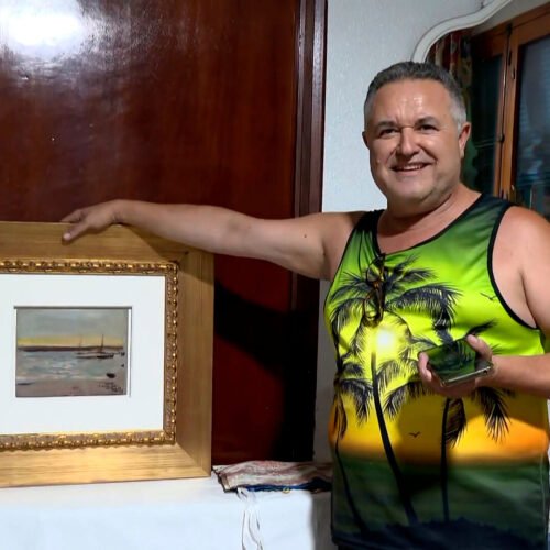 El murciano que recuperó el cuadro de Sorolla recibe un bizum de 1.000 euros como recompensa: «Estoy agradecido»