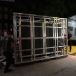 El tapiz de Bayeux llega al British Museum, de madrugada, y entre fuertes medidas de seguridad