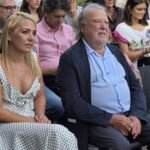 Toni Falgueras, propietario del celler Gelida, y su hija Meritxell, pregoneros de La Mercè