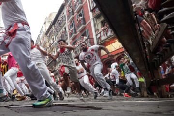 Cuarto encierro de San Fermín 2006, en imágenes