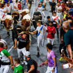 Catorce heridos en el único encierro nocturno de las fiestas de San Sebastián de los Reyes