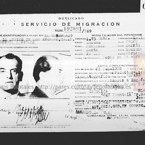 “Luis Buñuel: 1,73 de estatura, pecas en la cara”: el exilio español a América tras la Guerra Civil contado en 100.000 documentos