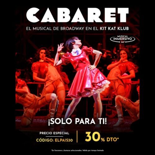 ‘Cabaret, el musical en el Kit Kat Klub’ a un precio único