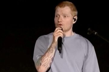 Ed Sheeran califica de “injustificable” la actuación de Israel en Gaza y reconoce “errores” tras apartar de su gira al rapero Macklemore